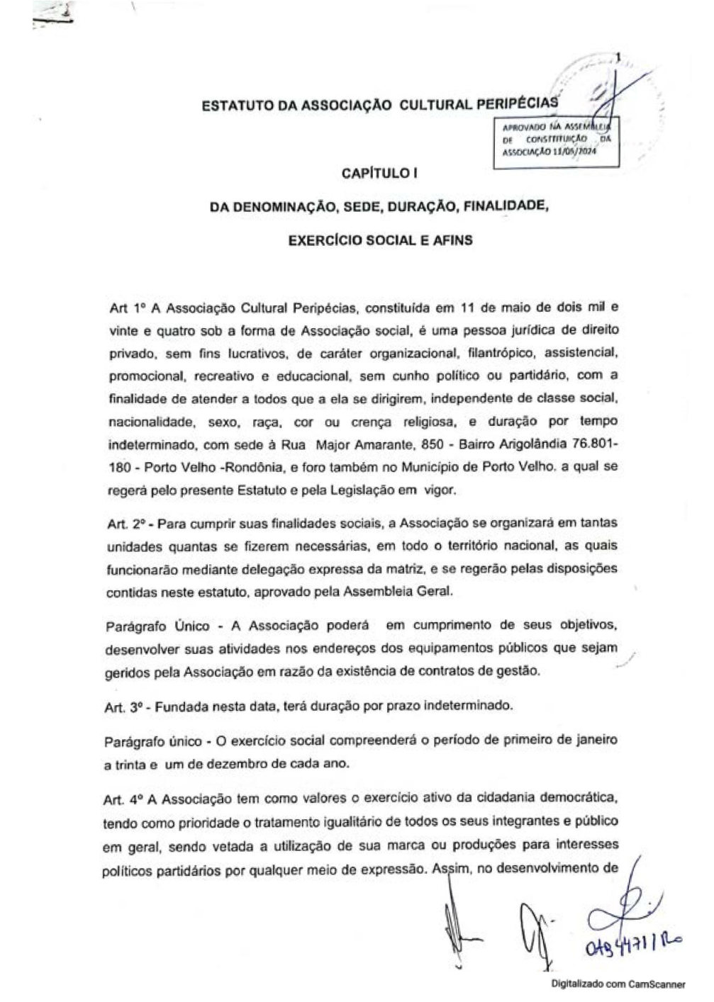 1. estatuto associacao cultural peripecias page1